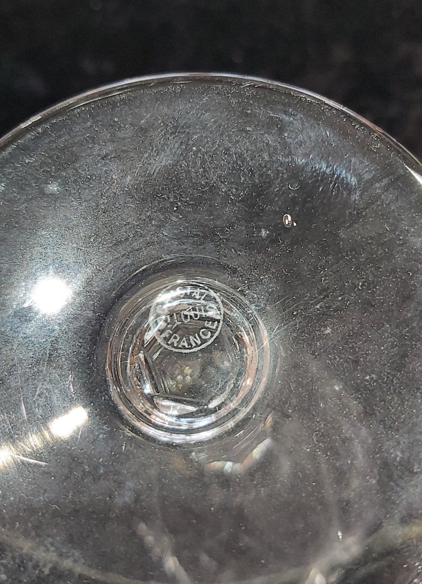 Service de verres Saint Louis modèle Chantilly -photo-4