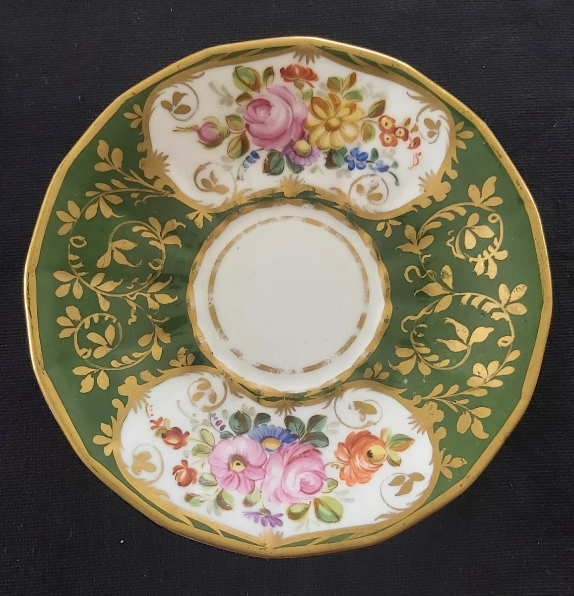 Tasse porcelaine dure XVIIIème de la manufacture du Duc d'Angoulême -photo-2