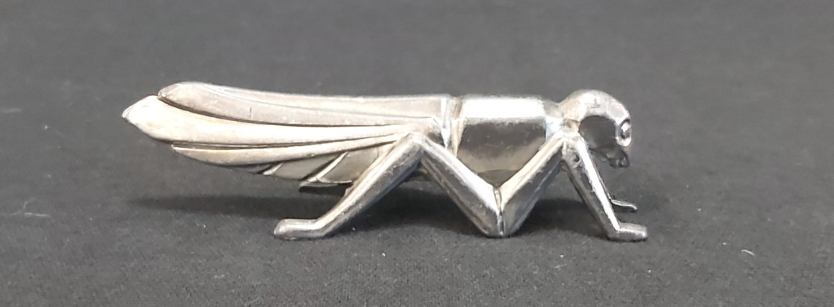 12 porte-couteaux animaliers en métal chromé inspirés de E. M. SANDOZ.-photo-4