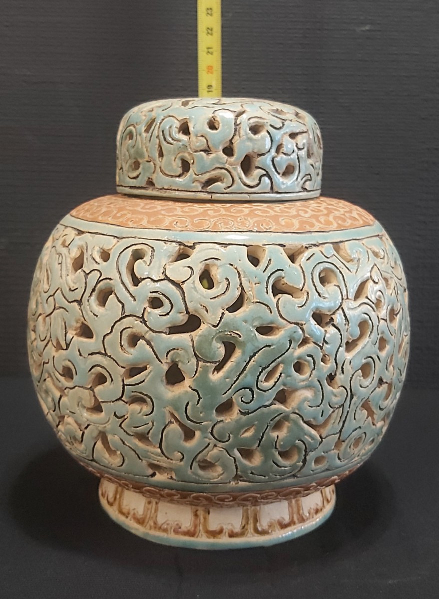 "Vase-lampe" vietnamien.-photo-1