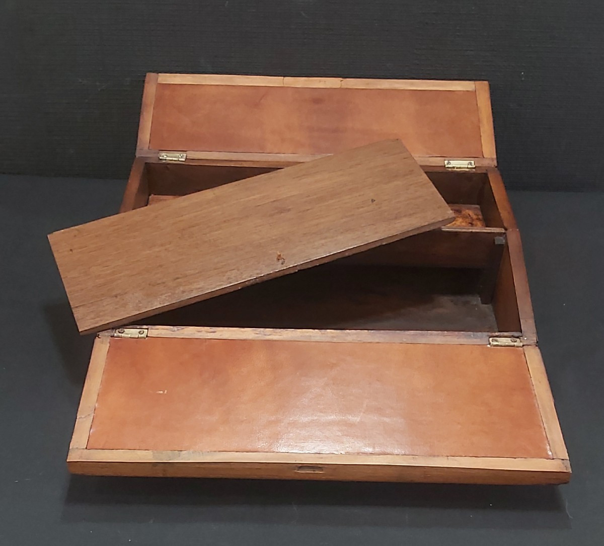 Écritoire anglo-indien sculpté-photo-4