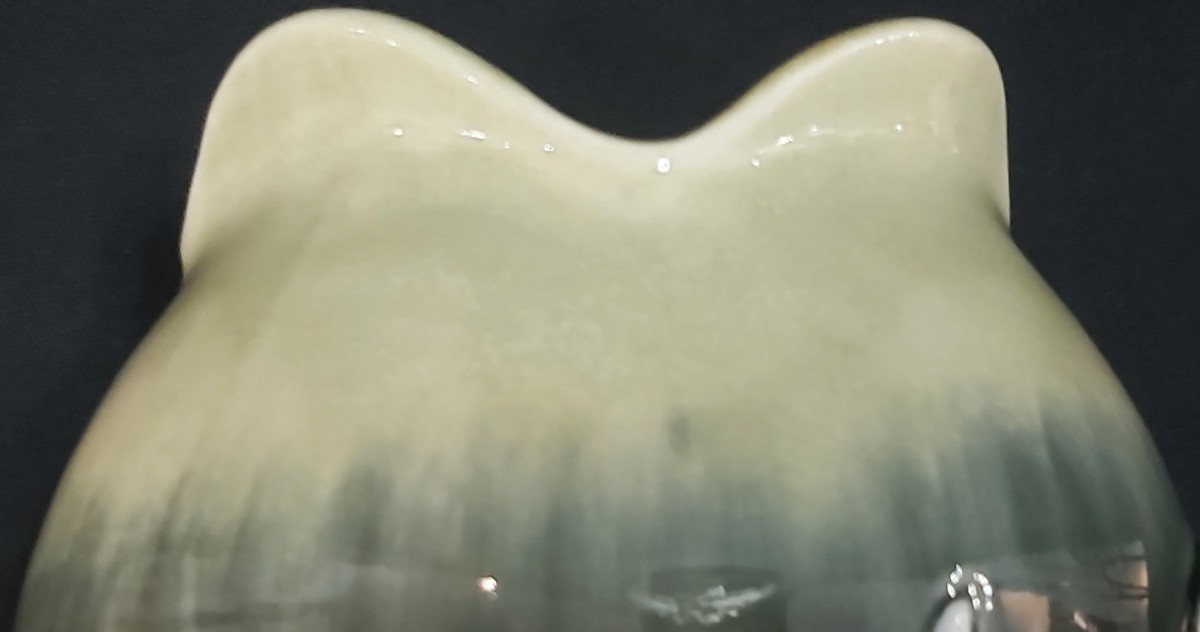 Vases barbotine de la faïencerie Gustave de Bruyn à Fives (Lille) Art Nouveau -photo-4