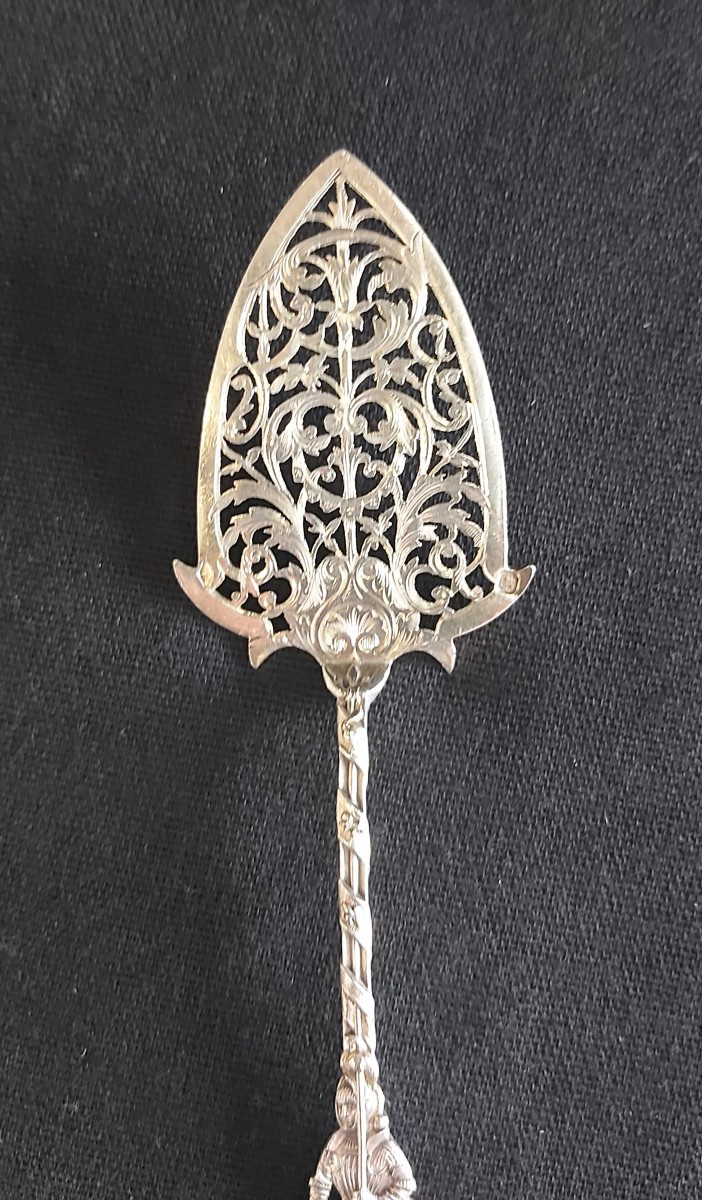 émile Puiforcat Silver And Vermeil Mignardises Set.-photo-2