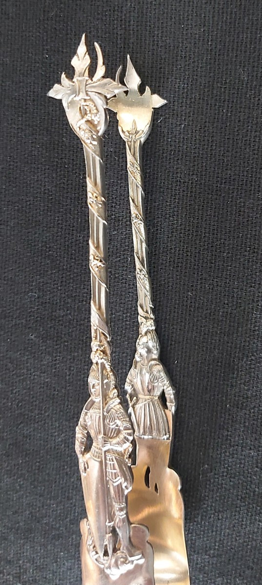 émile Puiforcat Silver And Vermeil Mignardises Set.-photo-2