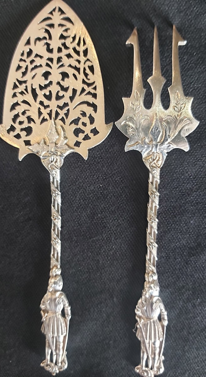 émile Puiforcat Silver And Vermeil Mignardises Set.-photo-6