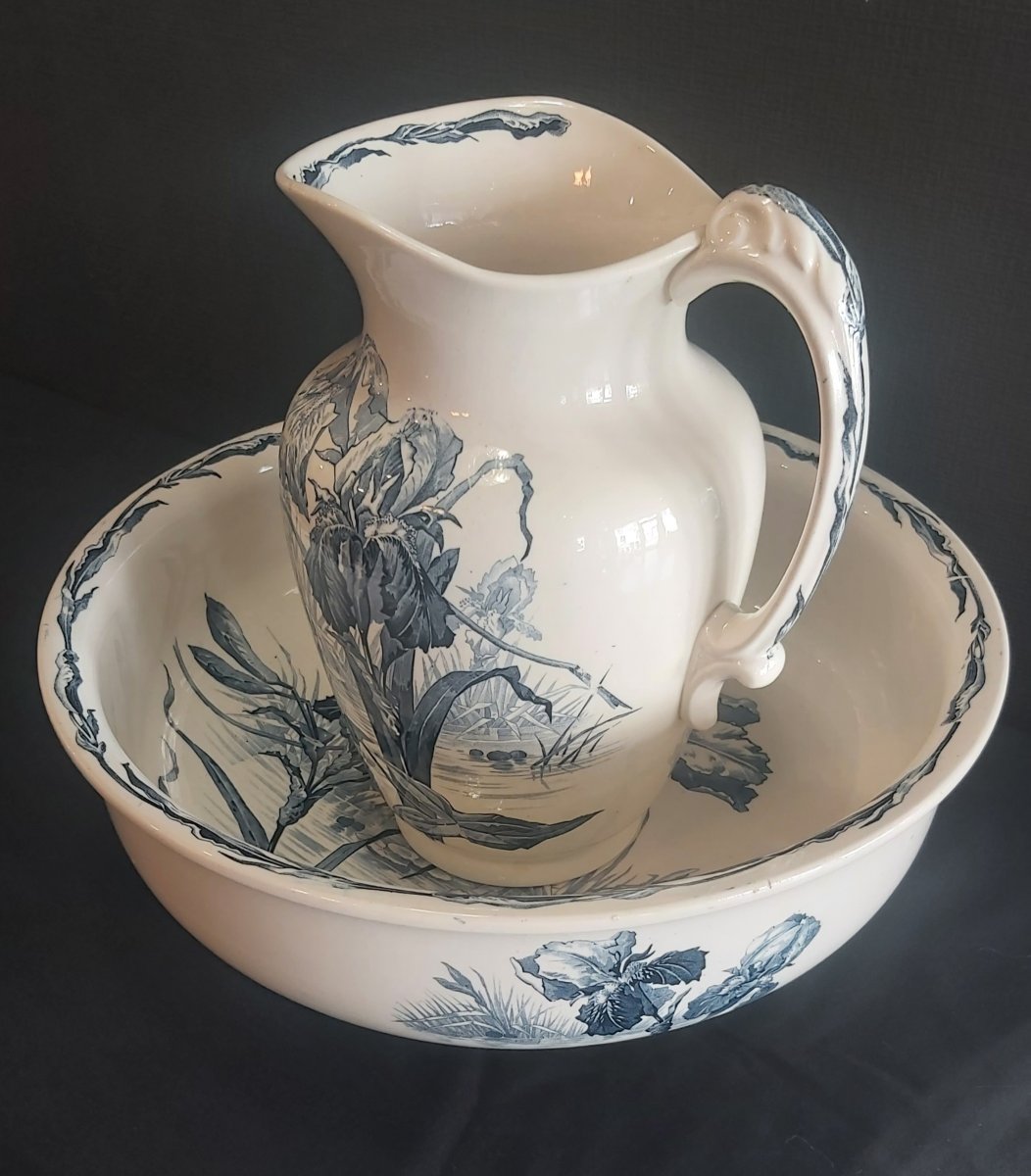 Bathroom Set, Pitcher And Basin, Villeroy & Boch.-photo-2