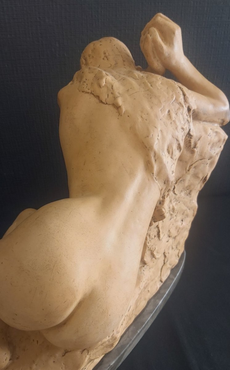 Nu féminin, statue d'Auguste Carli.-photo-1