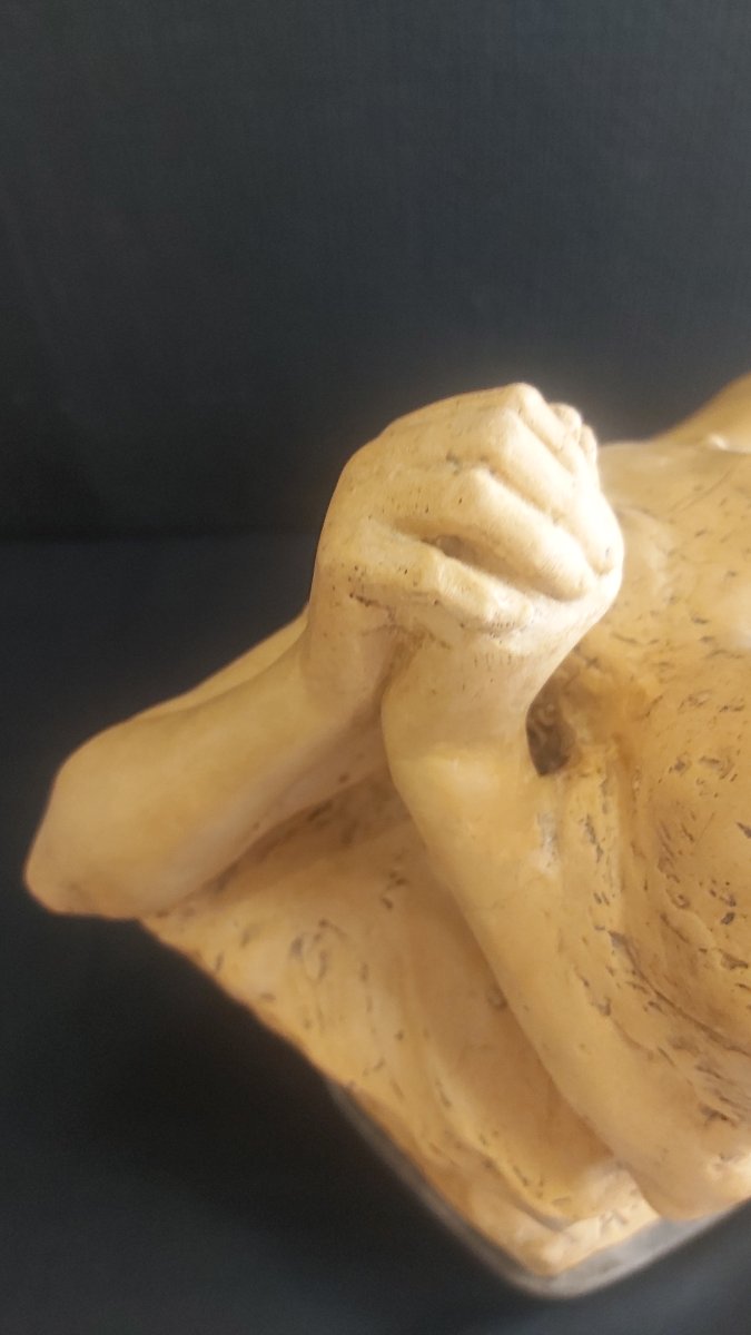 Nu féminin, statue d'Auguste Carli.-photo-2