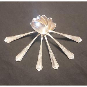 6 Sterling Silver Teaspoons 