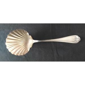 Sterling Silver And Vermeil Fruit Server 