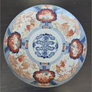 Rare Large Imari 19th Century Dish 
