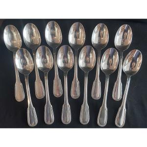  Ercuis Pearl Model 110 Pieces Of Table Cutlery 