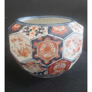 Aquarium Imari à facettes fin XIXème