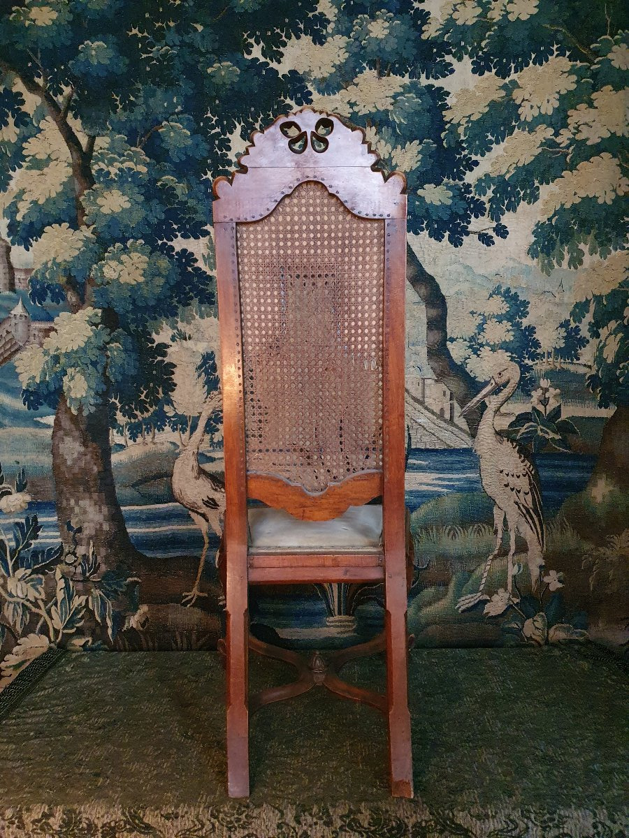 Set Of 6 High-backed Chairs-photo-4
