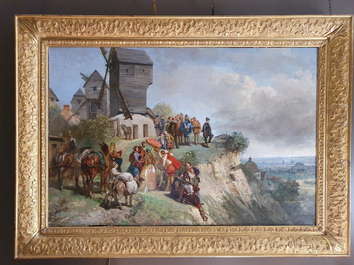 Grande Huile Sur Toile -photo-2