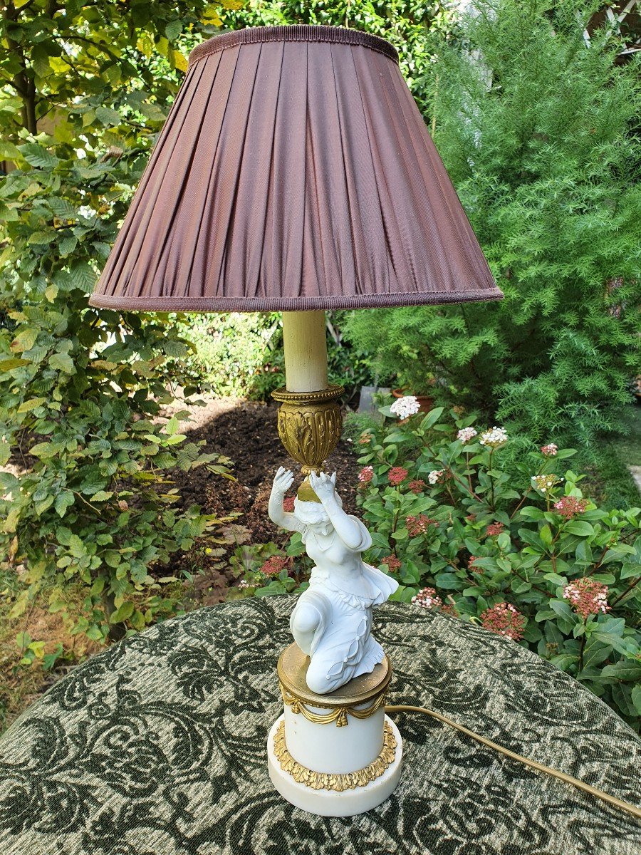 Biscuit Mounted In Lamp