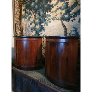 Pair Of Corner Cupboards