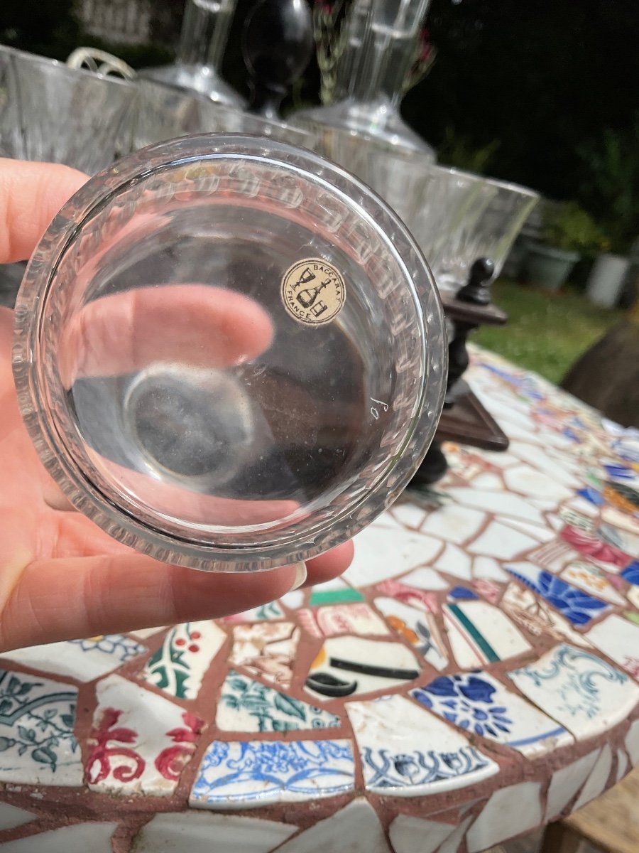 Service à Liqueur ou digestif En Cristal De Baccarat -photo-3