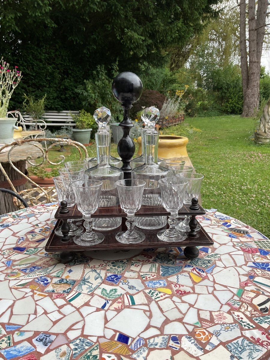 Service à Liqueur ou digestif En Cristal De Baccarat -photo-4