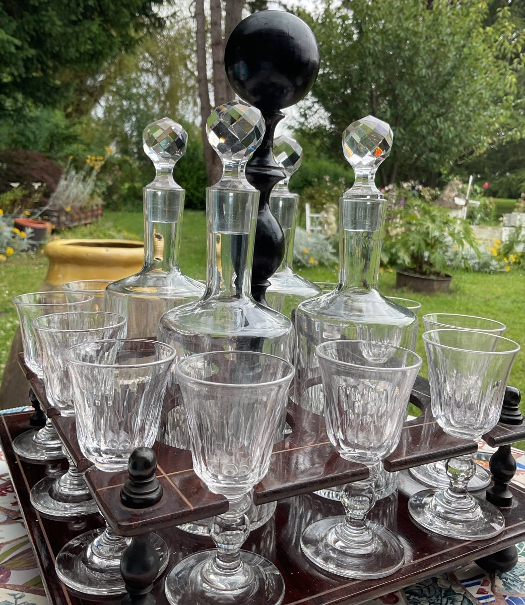 Service à Liqueur ou digestif En Cristal De Baccarat 