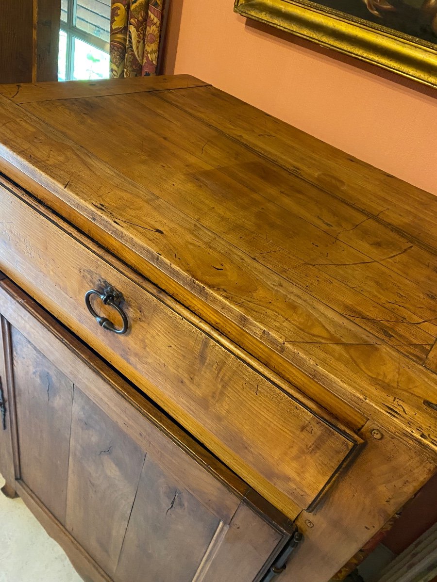 19th Century Cherry Wood Jam Cupboard-photo-2