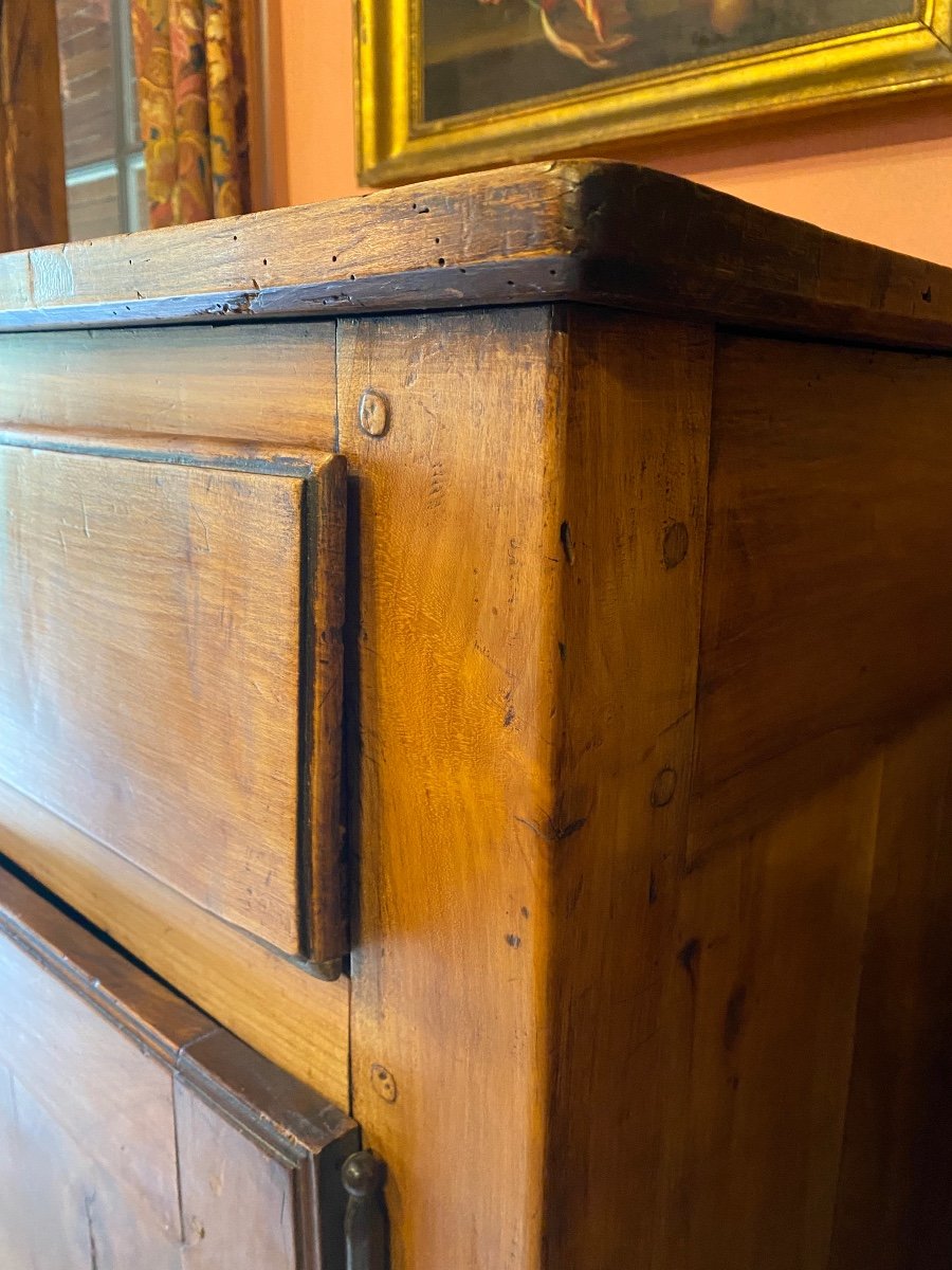 19th Century Cherry Wood Jam Cupboard-photo-3