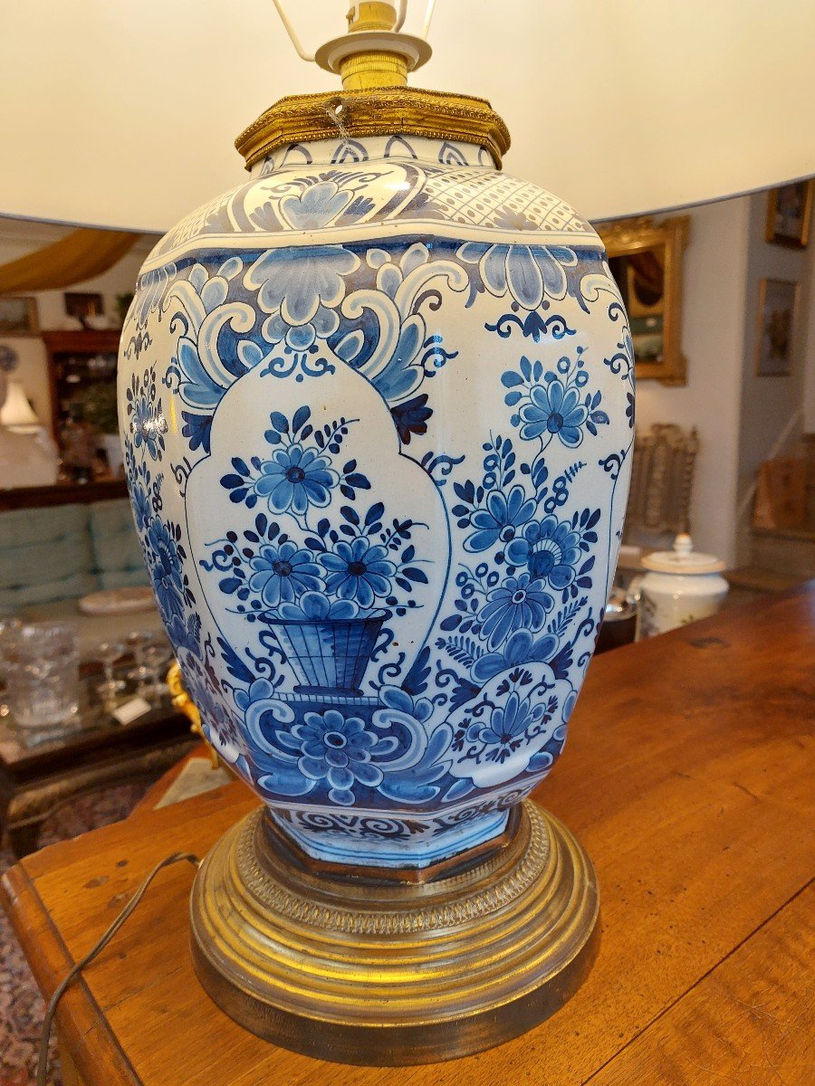 Lampe Berger - DE Delft - Qualité Neuve, Décor Céramique