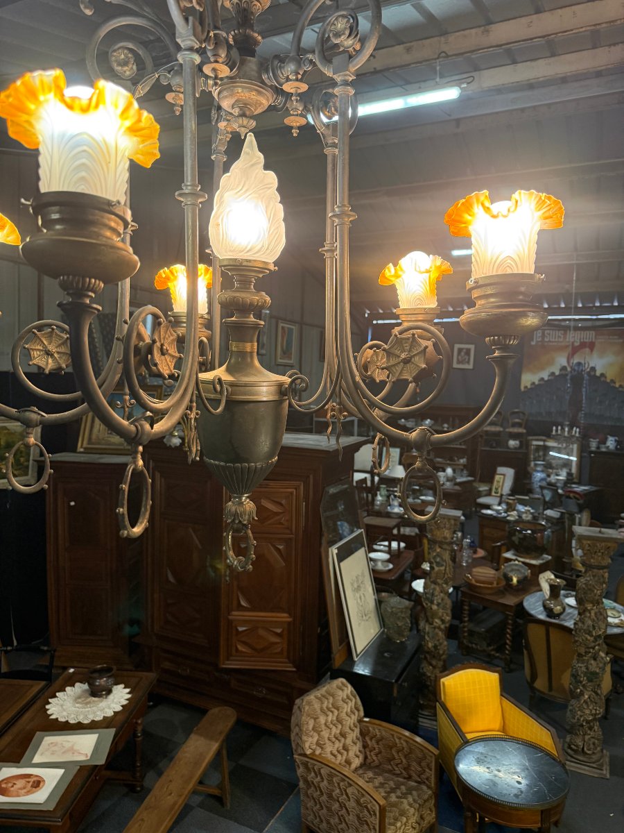 Napoleon III 6-light Chandelier-photo-1