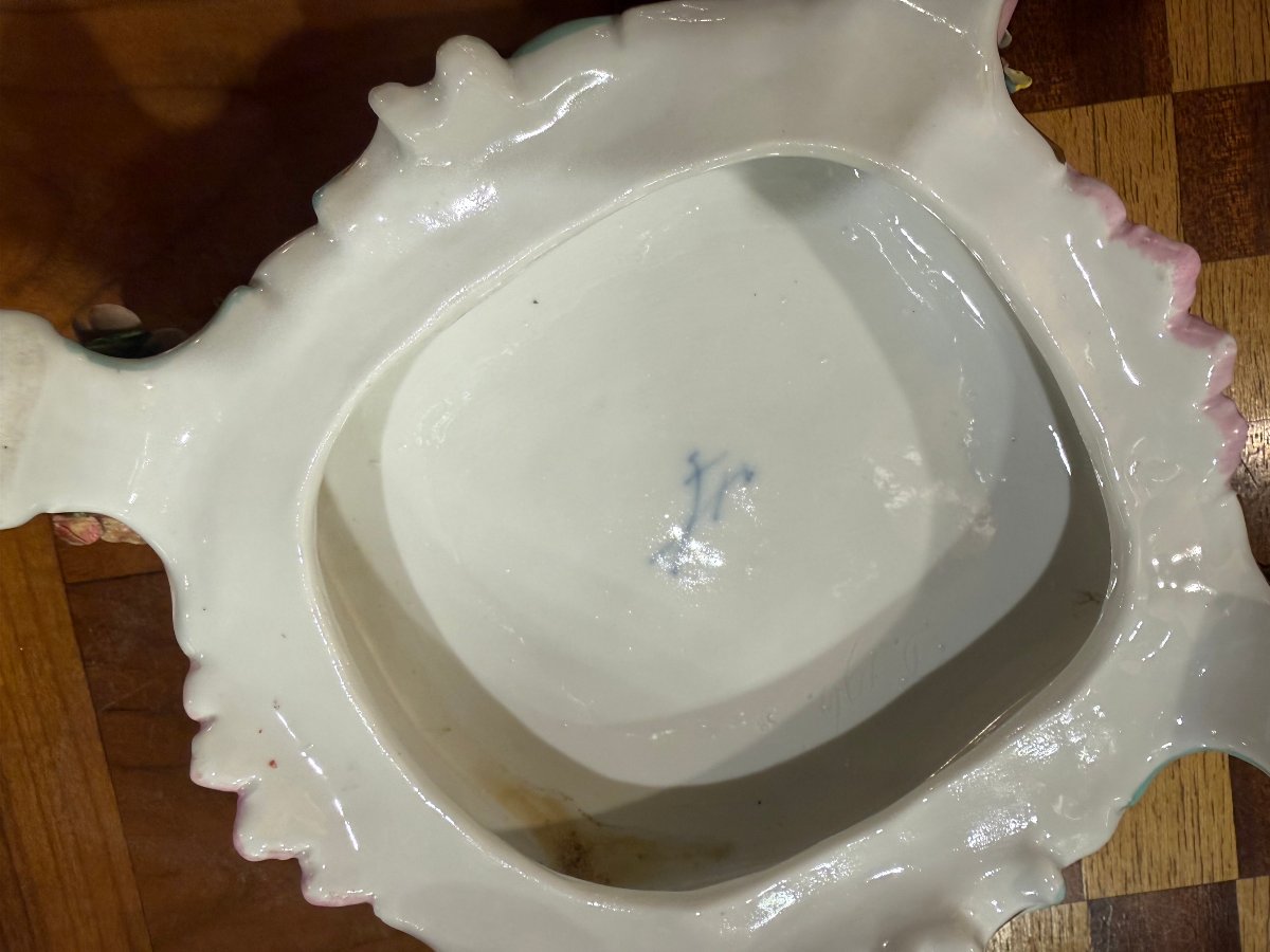 Meissen Pendulum Base Or Centerpiece-photo-2