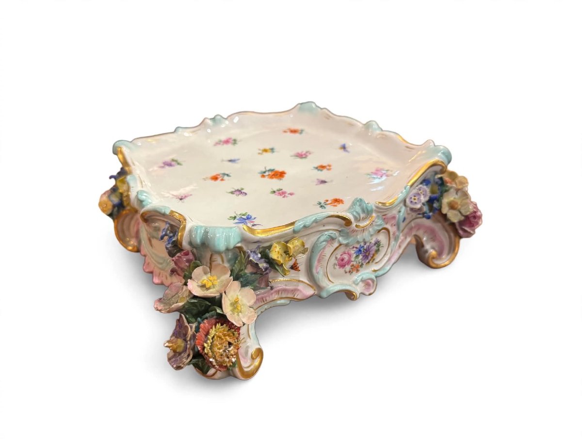 Meissen Pendulum Base Or Centerpiece