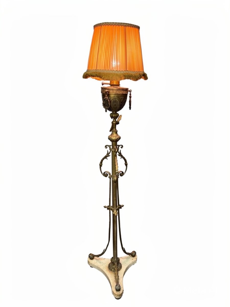 19th-century Floor Lamp