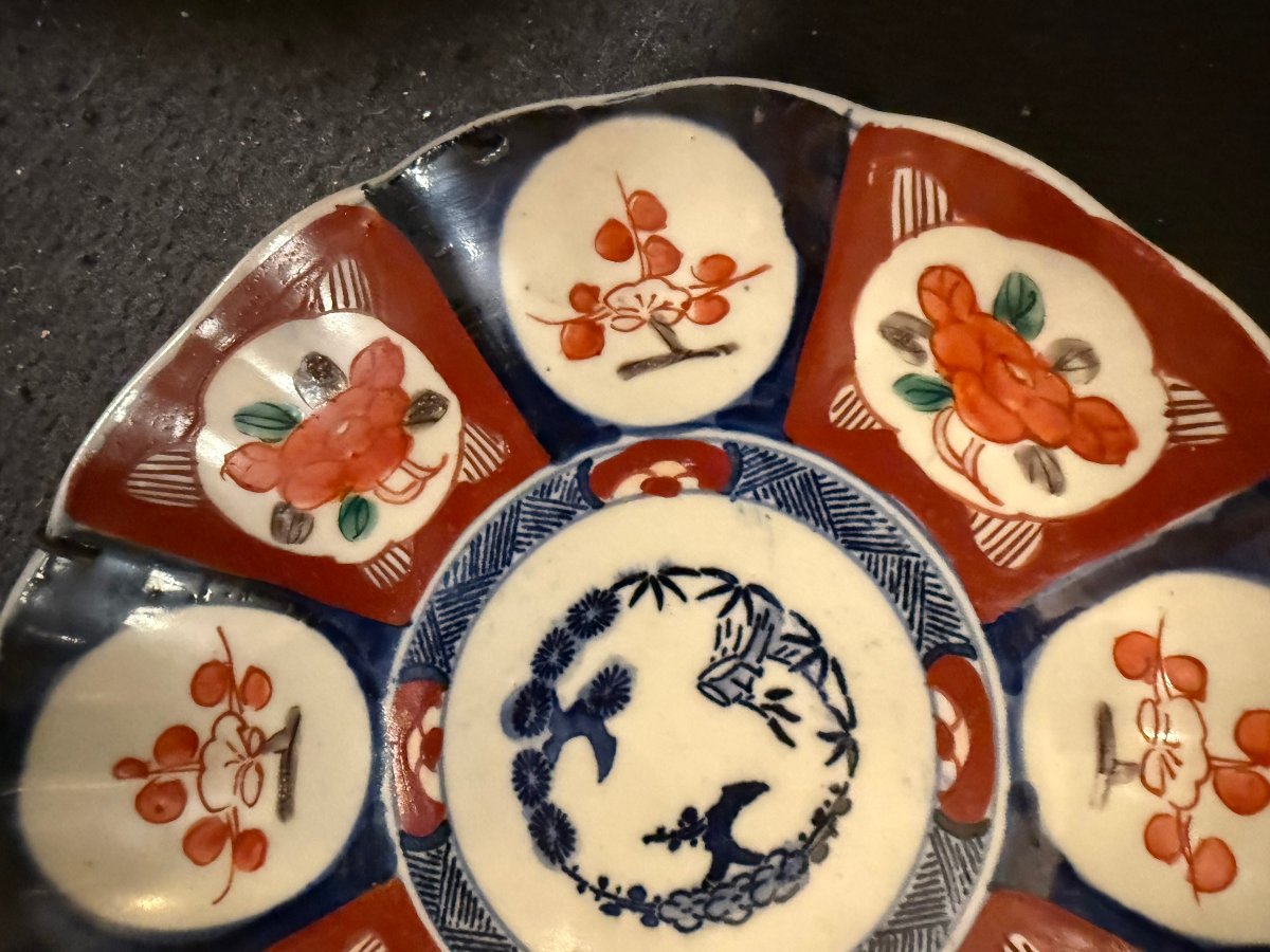 Paire d'assiettes IMARI Japon-photo-4