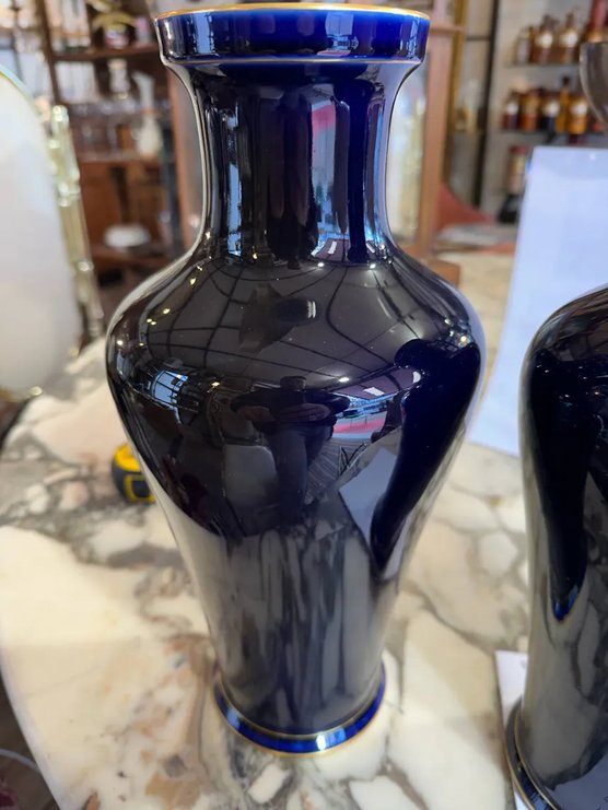 Paire de vase Sèvres -photo-3