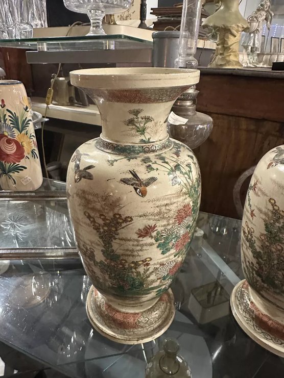 Paire de vases Asiatique-photo-3