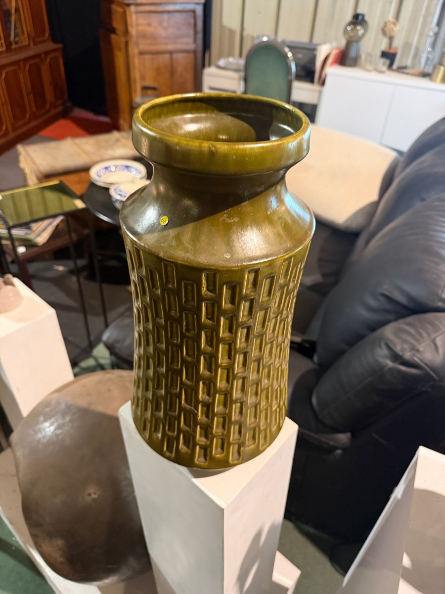 Vase de sol JASBA Keramik – Modèle N° 527-41 – Allemagne de l'Ouest 1970-photo-3