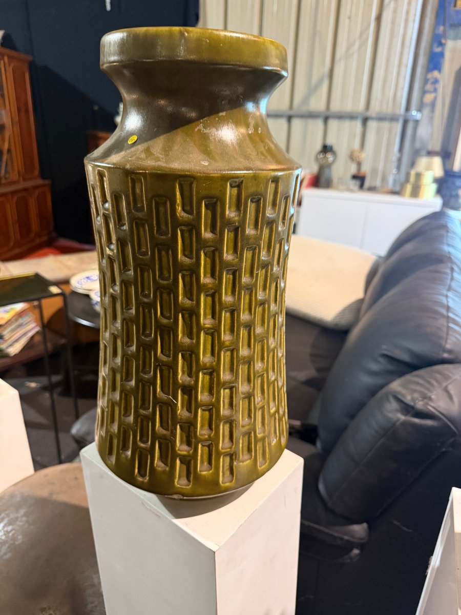 Vase de sol JASBA Keramik – Modèle N° 527-41 – Allemagne de l'Ouest 1970