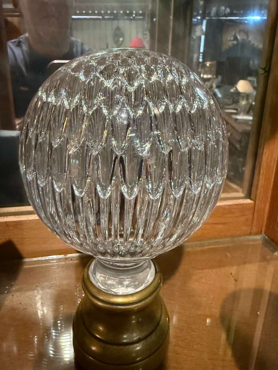 Baccarat Crystal Staircase Orb-photo-3