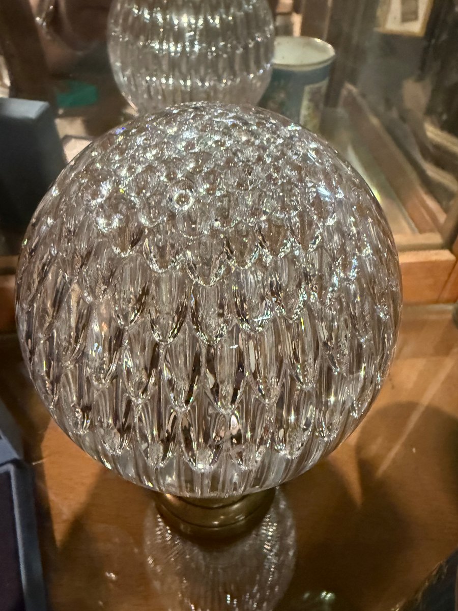 Baccarat Crystal Staircase Orb-photo-4