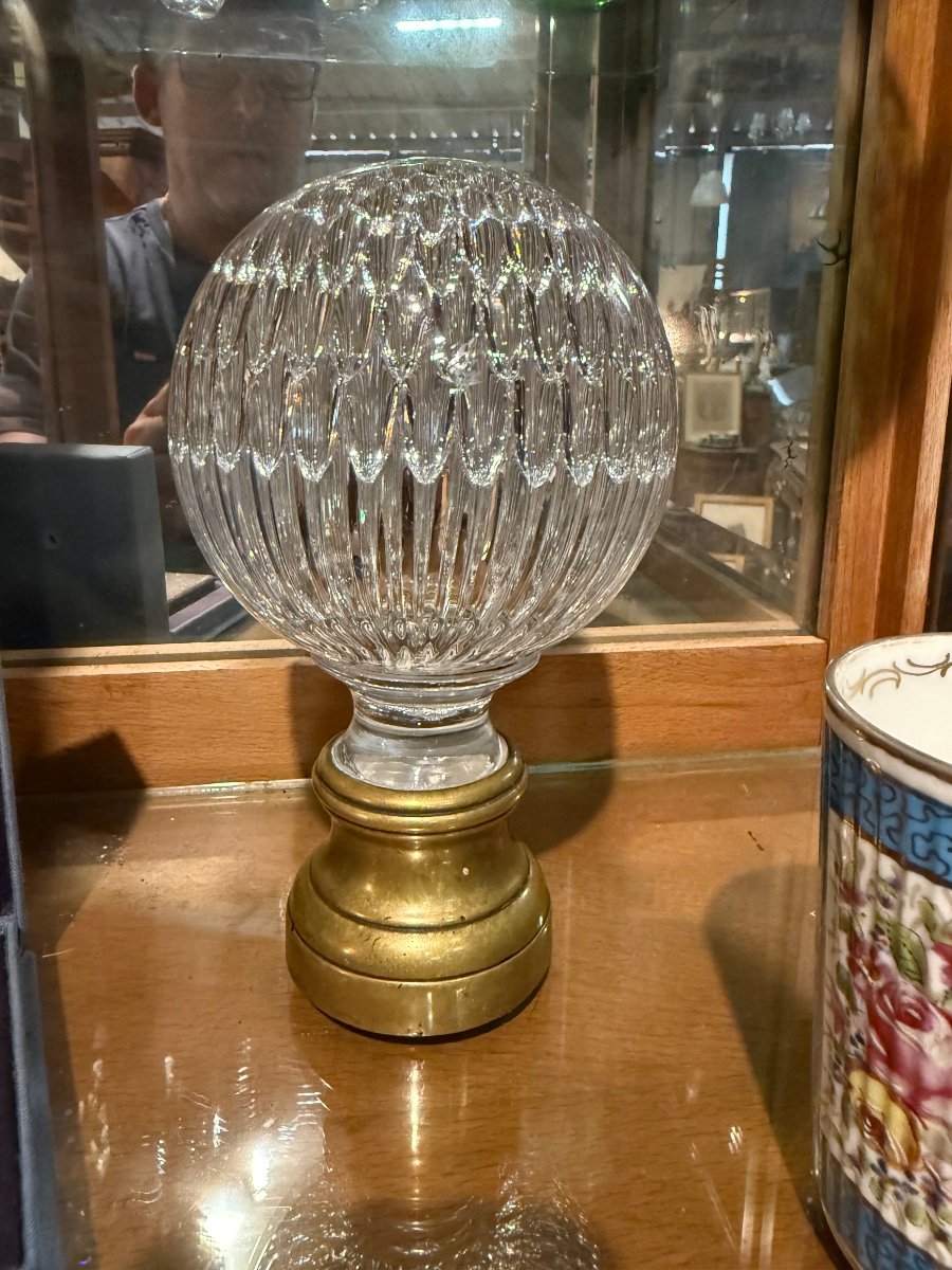 Baccarat Crystal Staircase Orb