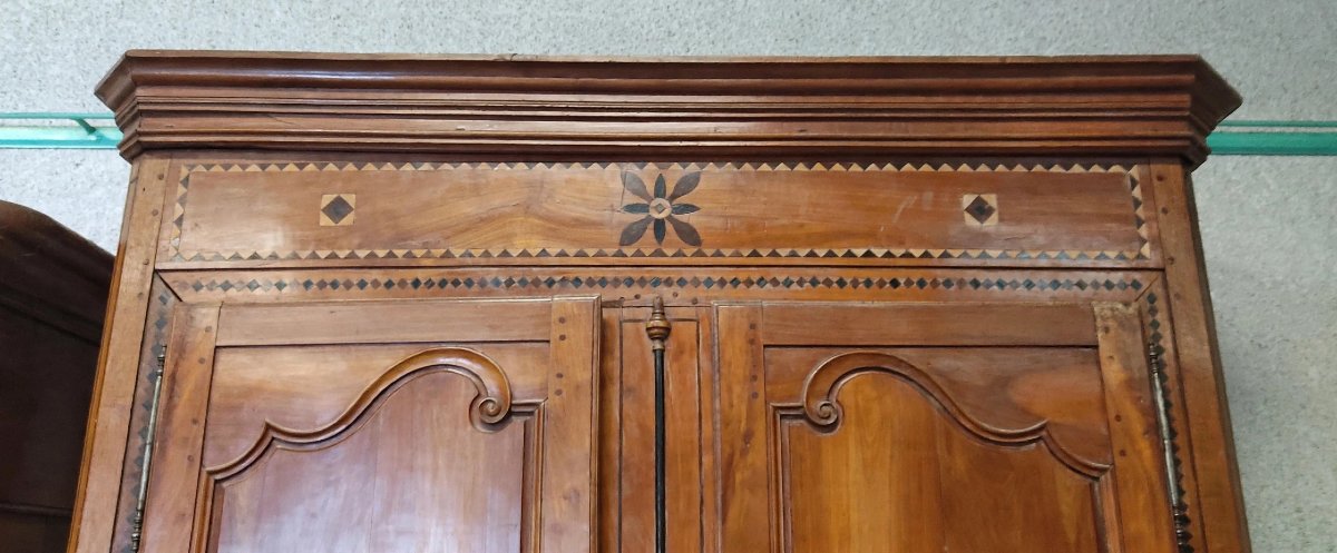 Armoire Louis XV en merisier-photo-3