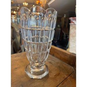 Cut Crystal Corolla Vase