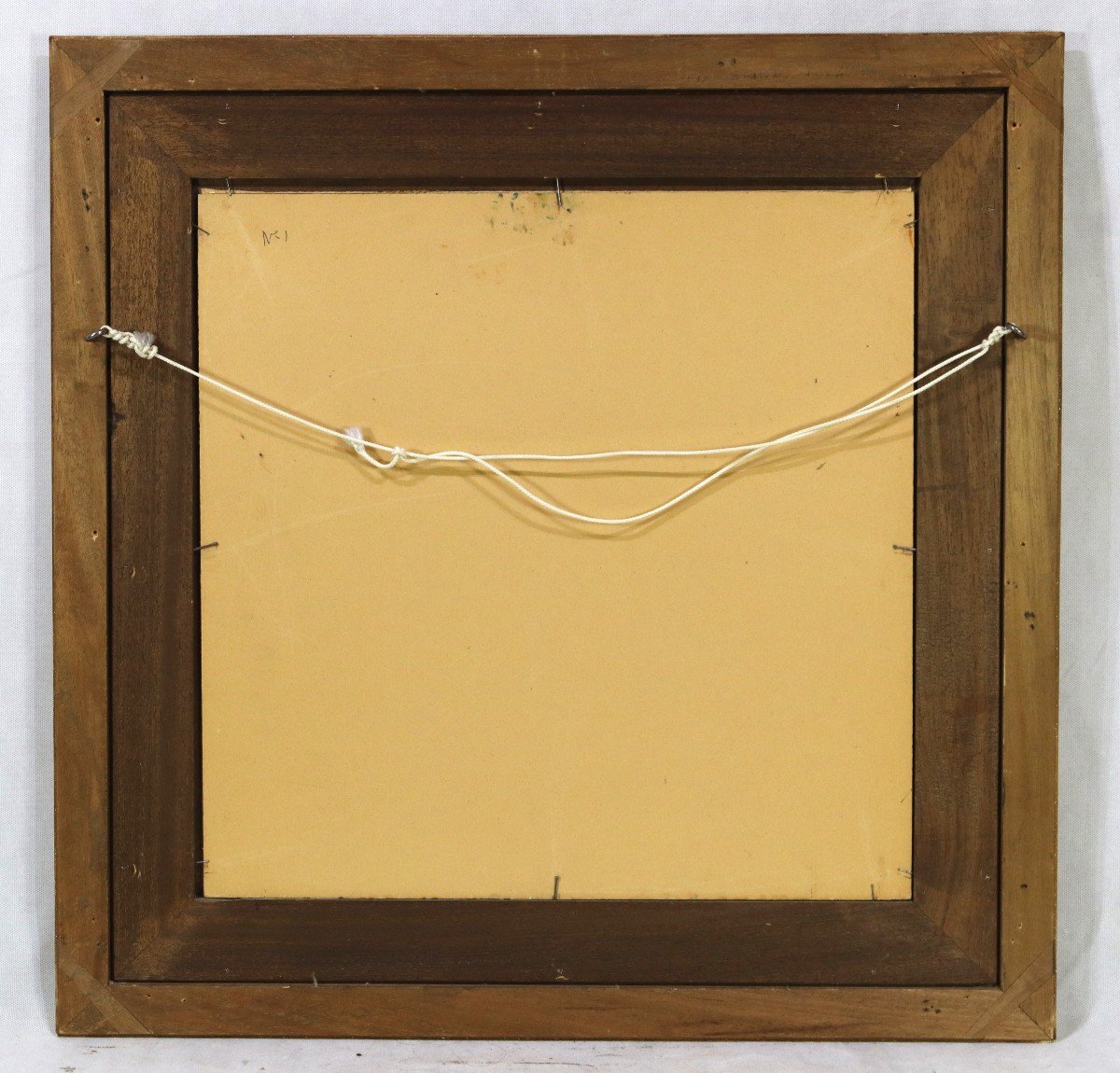 André Minaux (1923-1986), Hsc Painting, Figurative Period, Circa 1970-photo-1