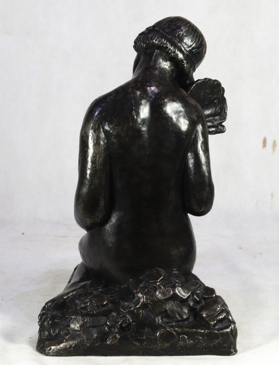 Sylvestre Clerc (1892-1965), Bronze Sculpture -photo-3