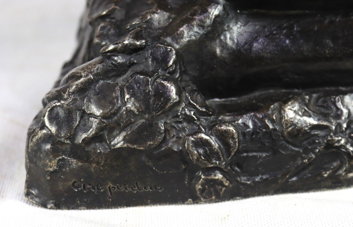 Sylvestre Clerc (1892-1965), Bronze Sculpture -photo-4