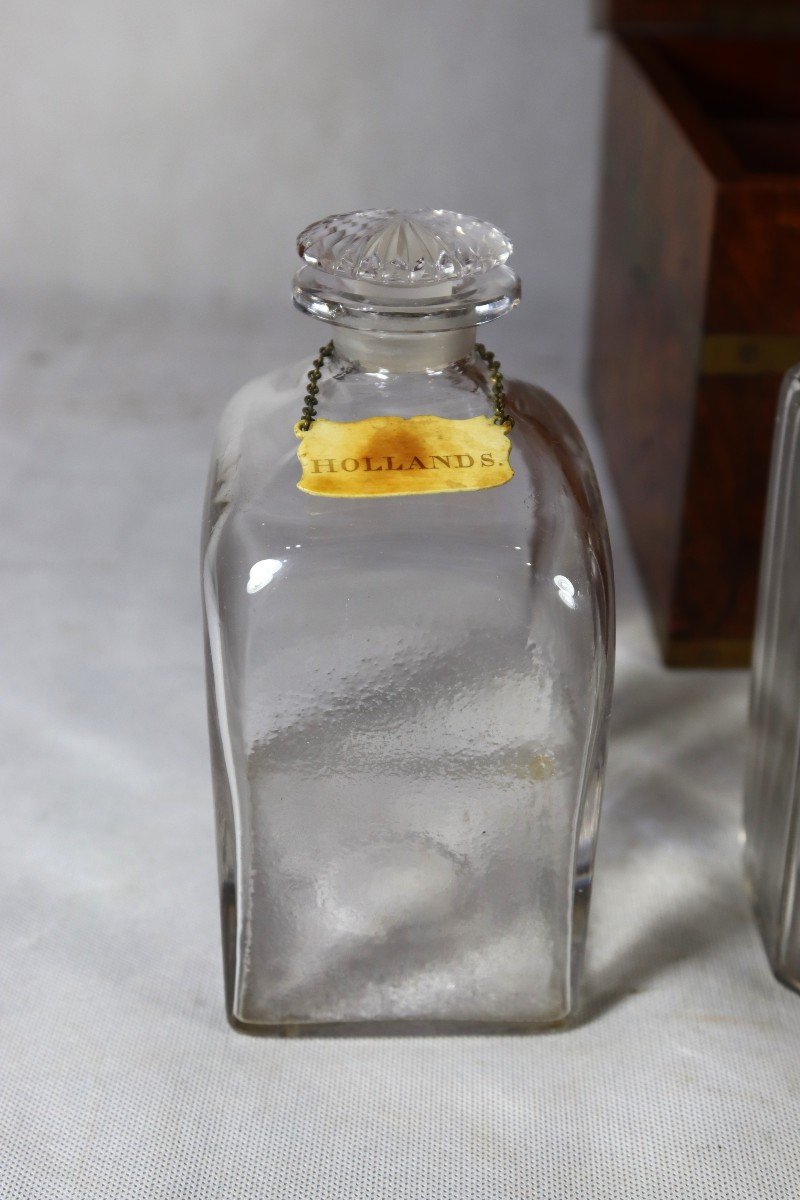 Joseph Bramah (1748-1814), Alcohol Travel Box, 19th Century-photo-3