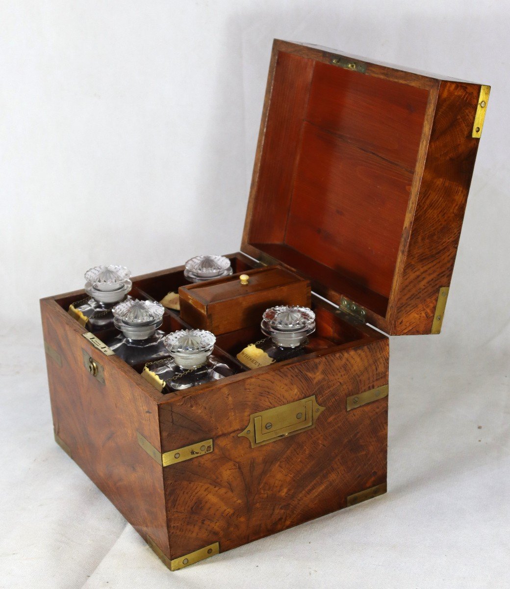 Joseph Bramah (1748-1814), Alcohol Travel Box, 19th Century