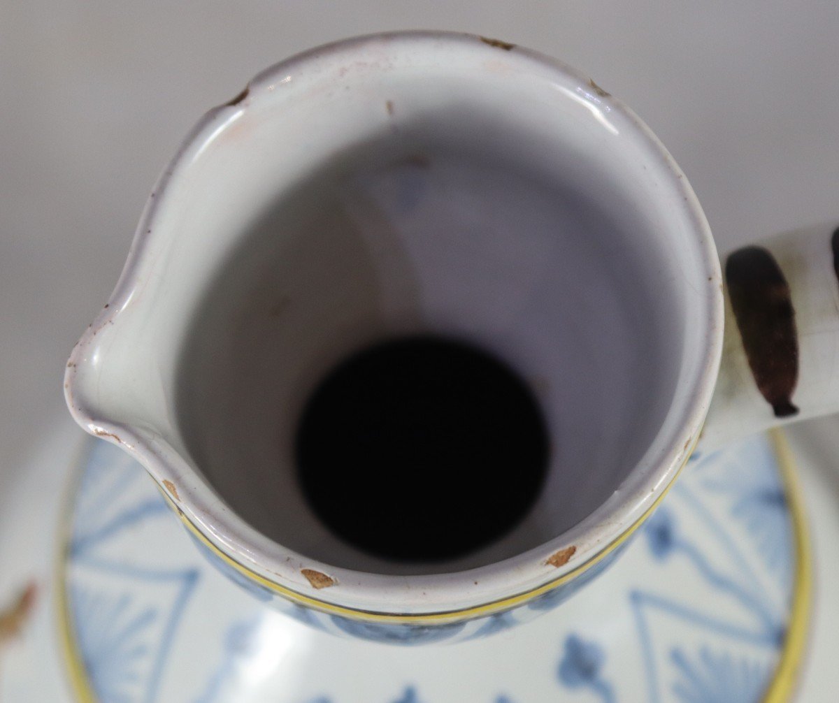 Nevers, Late 18th Century, Revolutionary Water Pitcher.-photo-4