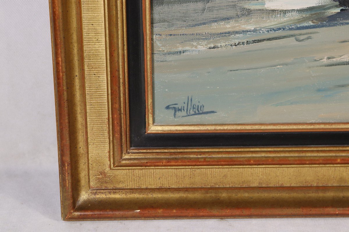 Guillain Edmond (born 1931), Hst "port Halingen, Quiberon", 20th-photo-4