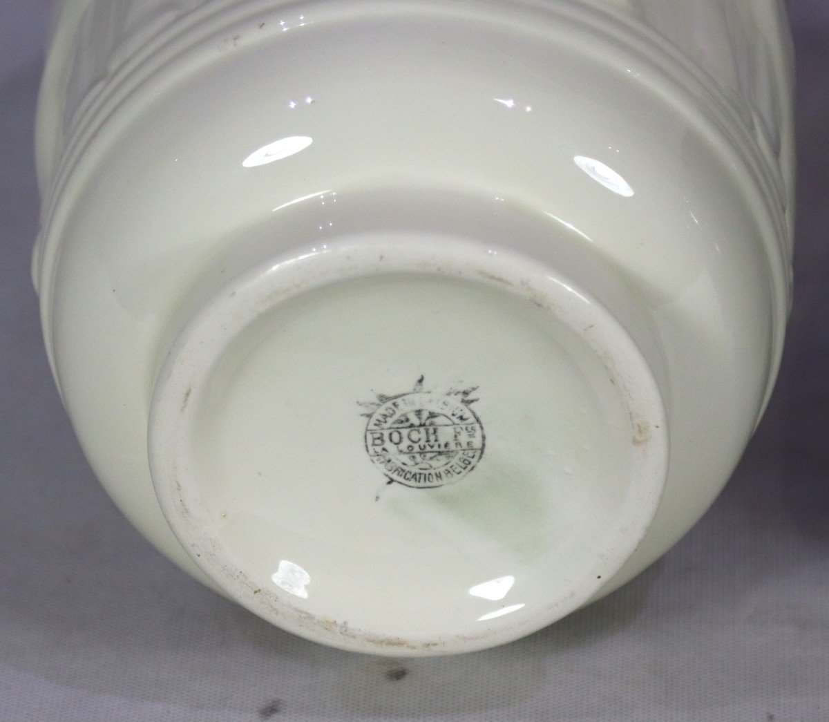 Charles Catteau (1880/1966), Paire De Vases Art Déco " Aux éléphants ", Vers 1930-photo-3