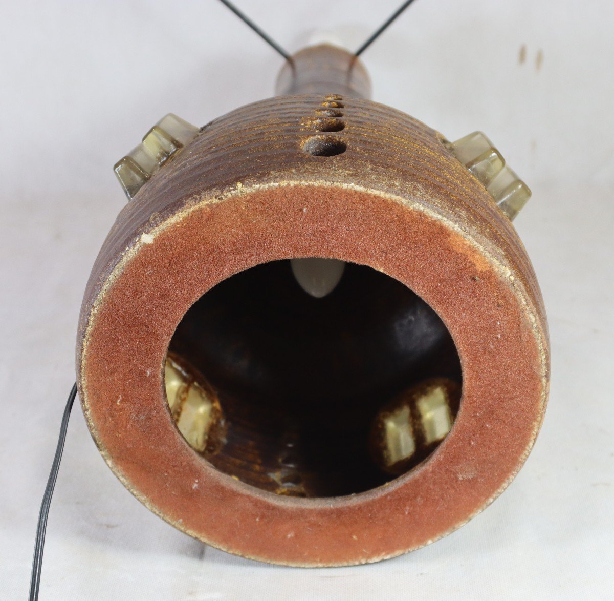 Large Lamp From Ateliers Accolay, 105 Cm, Circa 1960-photo-3